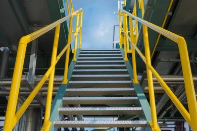 structural steel staircase