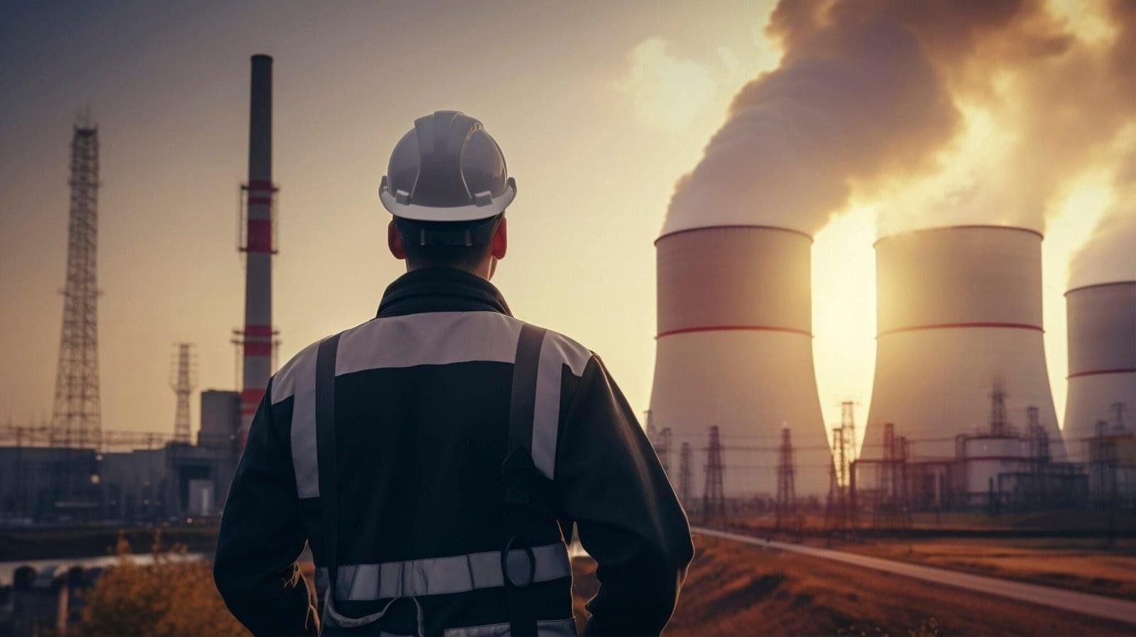 engineer working nuclear power plant scaled